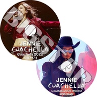 K-POP DVD BLACK PINK JENNIE COACHELLA コンサート 2枚set 2025.04.13-04.20 日本語字幕なし KPOP DVD