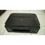 printer bekas canon g2010 print scan copy warna