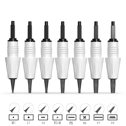Artmex Needles for Artmex Machine V3 V6 V8 V9 V11 Dr. Pen A3 PMU Cartridge Needle Tattoo Eyebrows Ey