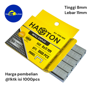HASSTON Isi Staples 8x11 mm 1008F Refill Stapler Steples Tembak - HASSTON Art.4100-003