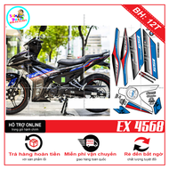 TEM XE EXCITER 155 (TEM RỜI EX 155) DÁN XE ĐEN