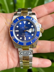 นาฬิกาข้อมือRolex Submarinre 2k Blue Dial  Twotone 40mm. Top Swiss (สินค้าพร้อมกล่อง)  (ขอดูรูปเพิ่มเติมได้ที่ช่องแชทค่ะ)