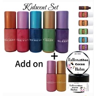 Kidscents Roll on Set Prediluted young living Essential oil /5ml kidcare/sleepylze/geneyus/t-gize/ r