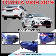 TOYOTA VIOS NCP151 2019+ OEM STYLE FULLSET SKIRTING(FRONT SKIRT ,SIDE SKIRT, REAR SKIRT)-MATERIAL AB