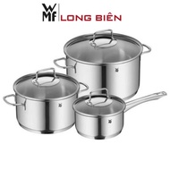 WMF ASTORIA 3 Piece pot set, Cromargan 18/10 stainless steel