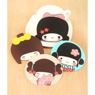 AKC3832 Japanese Character Cup Coaster Silicon Coasters