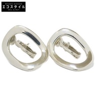 Bran Iris [成色極佳] PC22-040-SV00-E 銀色長方形耳環 [二手]