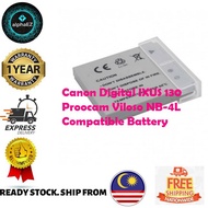 Canon Digital IXUS 130 Proocam Viloso NB-4L Compatible Battery