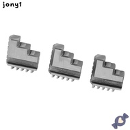 THUY 3pcs Self Centering Chuck, 3 Inch 3 Jaw Lathe Chuck Jaws, Durable 20CrMnTi Steel Inside Jaw Chu