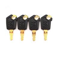 New 4-Piece Ignition Loader Excavator Key for Heavy Equipment for Caterpillar 5P8500 CAT NEFJ