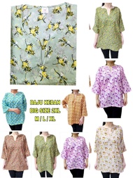 WOMEN BATIK BLOUSE/BAJU KEDAH OPAH/BAJU BATIK COTTON/BAJU BLOUSE/BAJU SHIRT/GOOD QUALITY READY STOCK