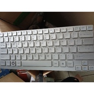 Sony Vaio VGN-CR323 Pcg-5g2t 5K2t Vgn-Cr Pcg-5K1t 5j1t Cr33 used keyboard Sliver colour.