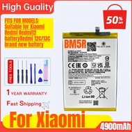BM5R for Xiaomi Redmi Redmi12 Battery Redmi 12C/13C Mobile Phone Battery High Capacity Battery Repla