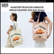 MARITHE FRANCOIS GIRBAUD BREAD GRAPHIC ECO BAG 2Color