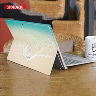 微軟surfacepro6背貼surface GO平板電腦配件pro4貼膜RT2貼紙PRO2保護套膜PRO5機身背膜PRO3全套個性創意背貼