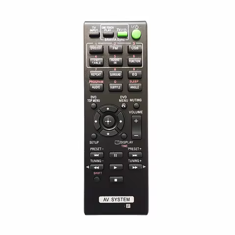 Remote Control for Sony RM-ADU101 DAV-TZ135 DAV-TZ140 HBD-TZ140 DAV-TZ150 HBD-TZ145 DAV-TZ145 AV-RZ1