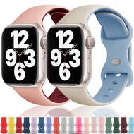 Silicone Strap for iWatch Band 44mm 40mm 45mm 41mm Ultra 49mm 42mm 38 44 45mm Bracelet iWatch Series