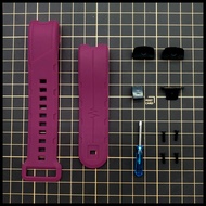 QJMBF ผจญภัย Digimon PB Gamamon V-Mon Life กำไลข้อมือเชื่อมโยงนาฬิกาข้อมือ DIM Card Digivice ฟิล์มป้