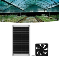 Solar Panel Ventilation Fan  Exhaust 10W 12V IP67 Waterproof for Chicken Coop Greenhouse