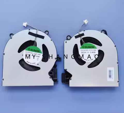 New Original Laptop CPU GPU Cooling Fan for HP VICTUS 16-D 16-E TPN-Q263/Q264 SUNON 60W EG75070S1-C7