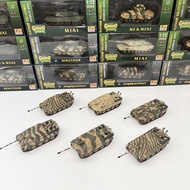 1/72 German cheetah Tiger King Tiger tank destroyer finished simulation military plastic model toy ornaments