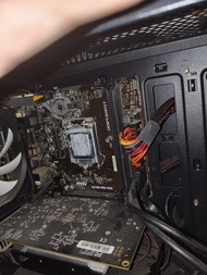 MSI H310M PRO-VDH 主機板連CPU