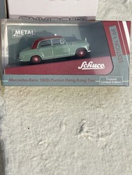 1:64 Mercedes-Benz 180D Ponton Hong Kong Taxi 香港上世紀中出租車