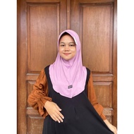 HIJAB SPORTY JERSEY PREMIUM MENUTUP DADA BY ULYA HIJAB