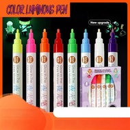 8 Colors Glow in The Dark Fabric Paints Acrylic Textile Paint Markers Glow in Dark Paint Pen DIY Gra