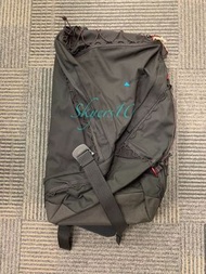 Klattermusen Gna backpack 33L Raven Sidepocket Raven 6L Rain Cover 30-50L