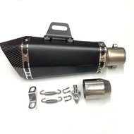 51mm Universal Inlet Motorcycle Exhaust R11 Muffler with DB killer for ninja650 Z750 Z800 mt03 R6 R3