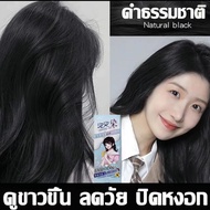 【ทำเองได้ ไม่กัดสีติดไว】สวยค่ะ 4 สีผม รุ่นใหม่2024 Jiaying ย้อมผม สีย้อมผม ย้อมผมไม่กัดสี ทำสีเร็ว ไ