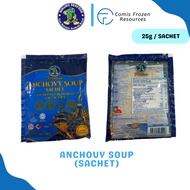 Nikudo Anchovy Soup Sachet/ Sachet Sup Ikan Bilis (25g/sachet)