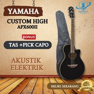 Gitar Akustik elektrik listrik yamaha APX 600ii Elektrik Custom High Guitar Akustik Jakarta