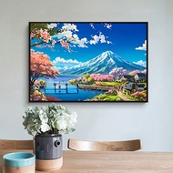AURORA [World Landscape Punch Dots] Digital Oil Painting diy Filling Painting Coloring Painting Hand