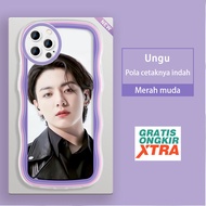 Xiaomi 9 12T 11T 12LITE POCO M4 Pro 5G F5 F4 GT Redmi K50 Gaming Phone Case Jeon Jung Kook BTS Pattern Colorful Wave Limit CUSTOM SOFTCASE hp jelly cassing Casing oftcase Accessories