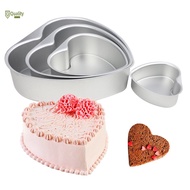 ♣JM♣ 3/6/8 Inch Heart Shape Cake Mold Aluminium Alloy DIY Mousse Pastry Mould Baking Pan Kitchen Too