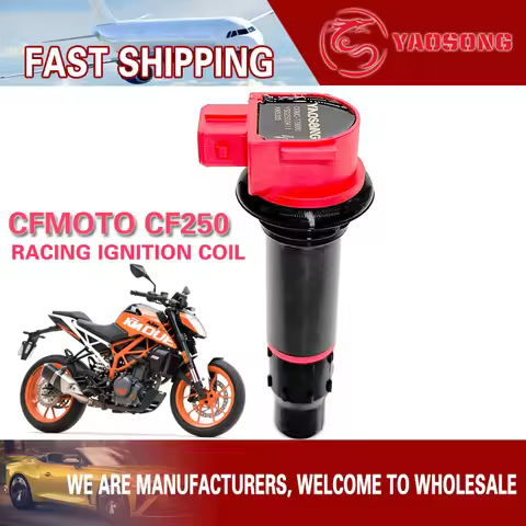 1PCS Ignition Coil Iridium Spark Plug For CF MOTO CFMOTO CF250 250NK 250SR 250 Aprilia GPR250 GR250