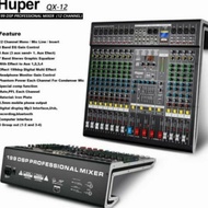 Mixer Audio Huper QX12 / Huper QX 12 / Huper QX-12 Orinal 12 Channel