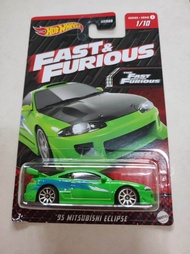 HotWheels Fast & Furious Series Toyota Supra, Mitsubishi, Nissan Silvia, dodge charger