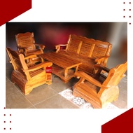 Sofa Jati Kursi Tamu Full kayu Gupala 3111+meja