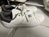 adidas 休閒鞋 Stan Smith 白 灰 牛仔 單寧