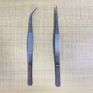 long forcep ฟอเซป ฟอร์เซปยาว ปากคีบ ปากคีบสแตนเลส ปากตรง ปากโค้ง ขนาด14cm 18cm 27cm 38cm