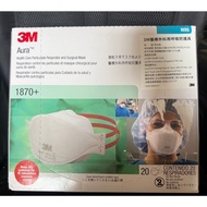 3M Medical Surgical Use Respiratory Protective Gear 20pcs/Box Single Packaging 3M1870+N95 Mask Taiwa