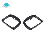 Abs Rear View Side Mirror Cover Trim Frame Decoration,Door Wing Mirror Cover For  X5 E53 3.0D/3.0I/4