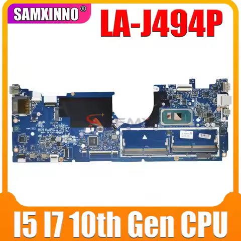 For ASUS FX95DT FX505D FX705DT Mainboard LA-J494P R5-3550H R7-3750H GTX1050 GTX1650-4G Envy X360 15-