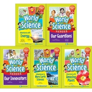 WS E - World of Science Set 6 Single Books Children Science Book Age 6-12