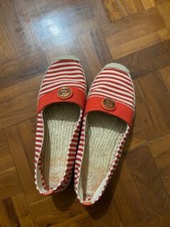 99% 新 清屋 tory burch espadrilles 漁夫鞋