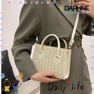 DAPHNE Crossbody Bag, Woven Rattan Shoulder Bags, Cute Straw Beach Bag Women