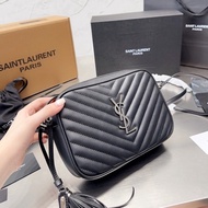 [Real Quality YSL] Camera Beg Tassel Beg Fashion Female Beg Messenger Beg Shoulder Beg Casual Beg